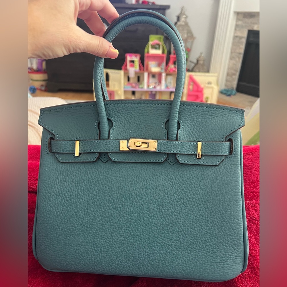 Genuine leather “Wirkin” bag